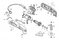 Bosch 3 603 A00 070 PMF 180 E Multipurpose  tool Spare Parts